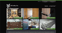 Desktop Screenshot of mccarthyinc.com